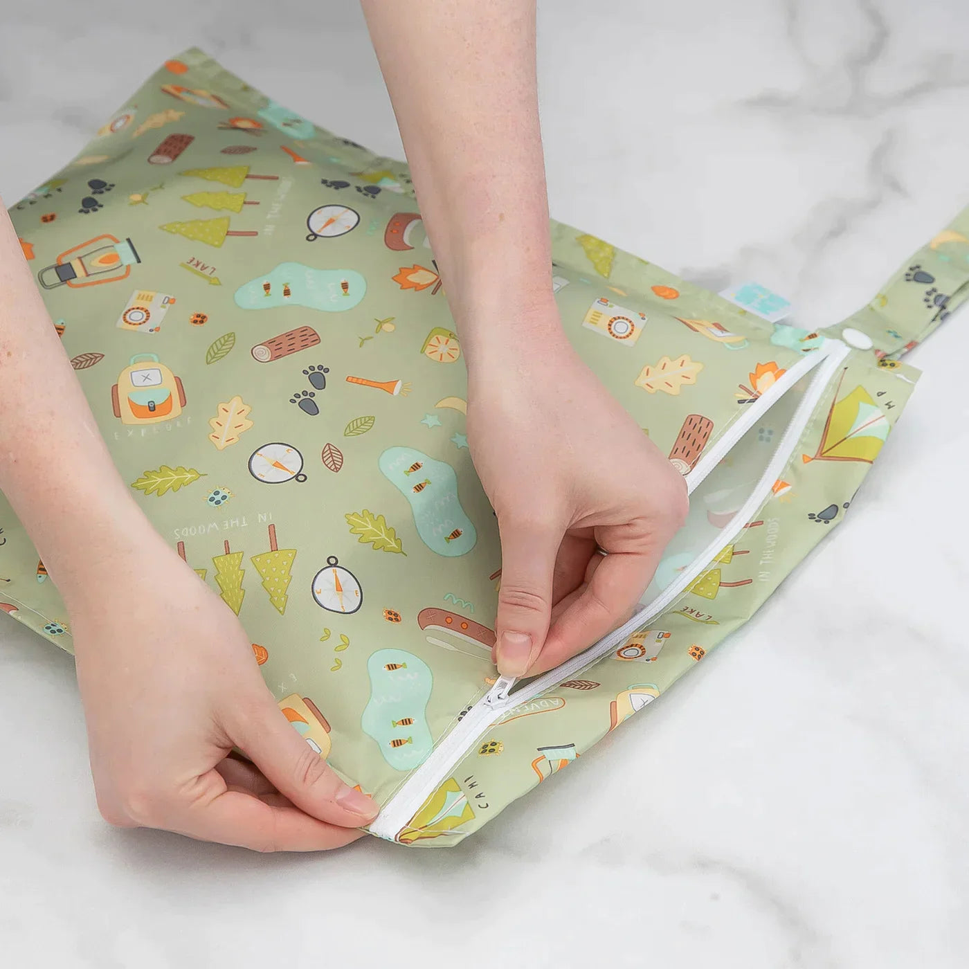 Reusable Large Snack Bag 2Pk