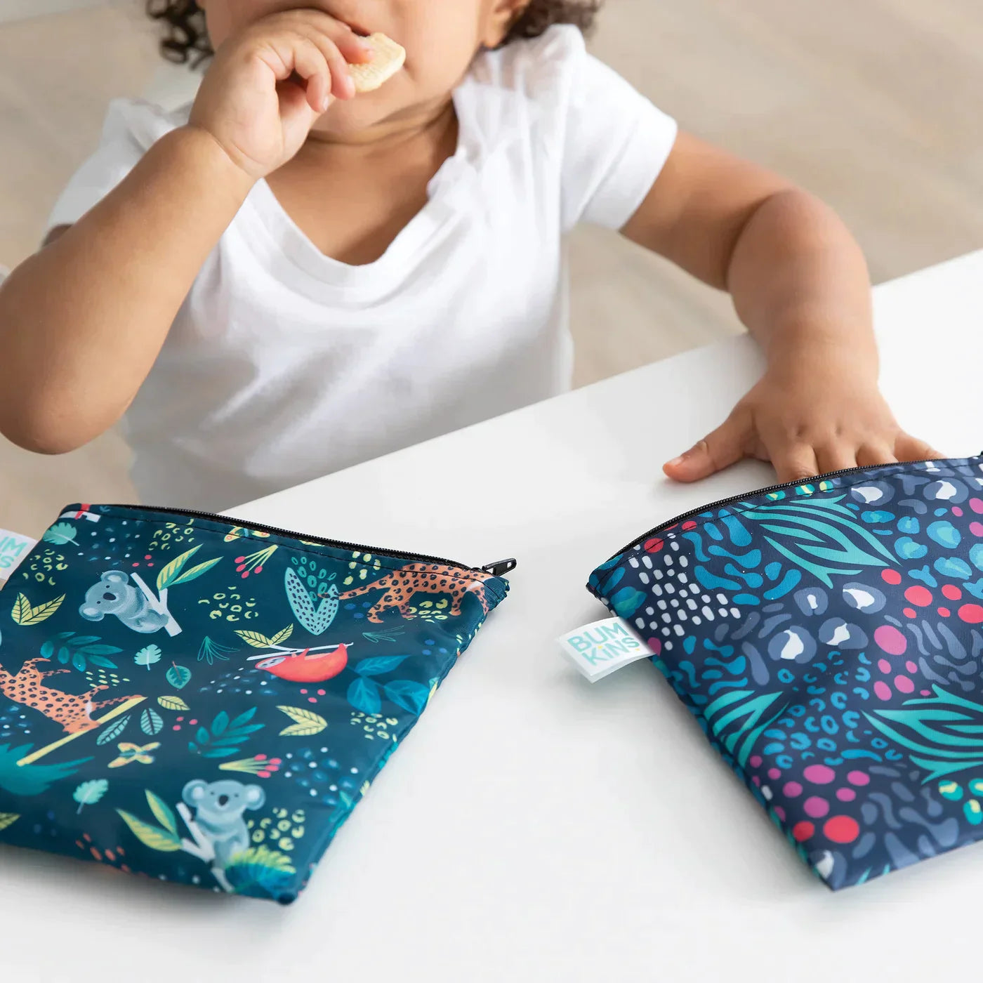 Reusable Large Snack Bag 2Pk