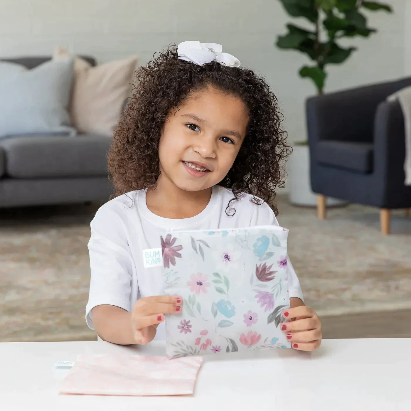 Reusable Large Snack Bag 2Pk