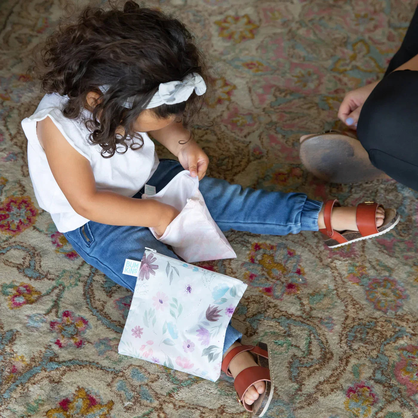 Reusable Large Snack Bag 2Pk