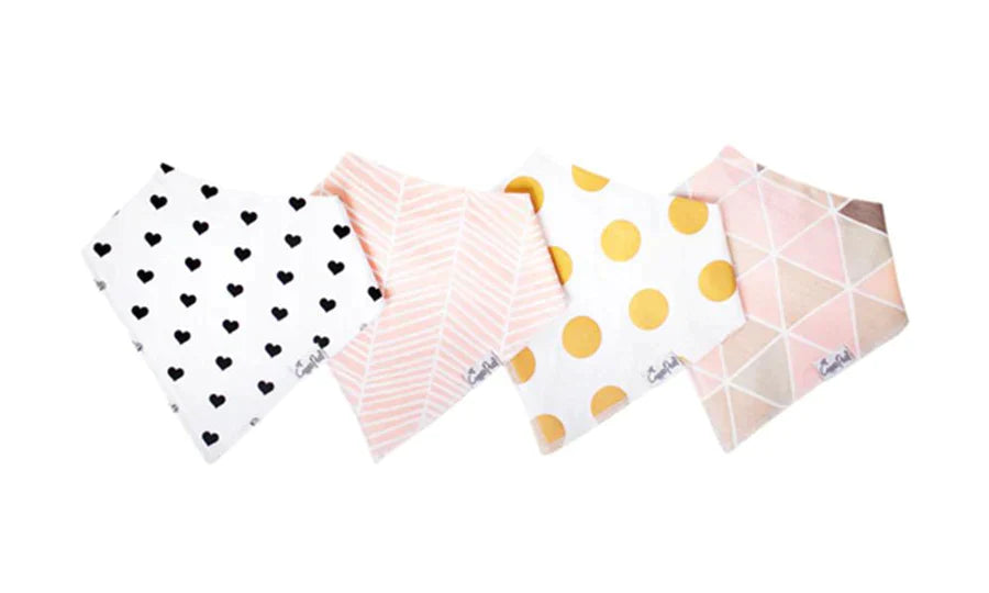 Bandana Bib 4 Pk