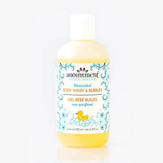 Body Wash & Bubbles Unscented 250ml