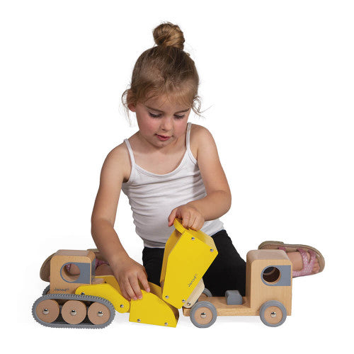 Bolid Dump Truck & Bulldozer