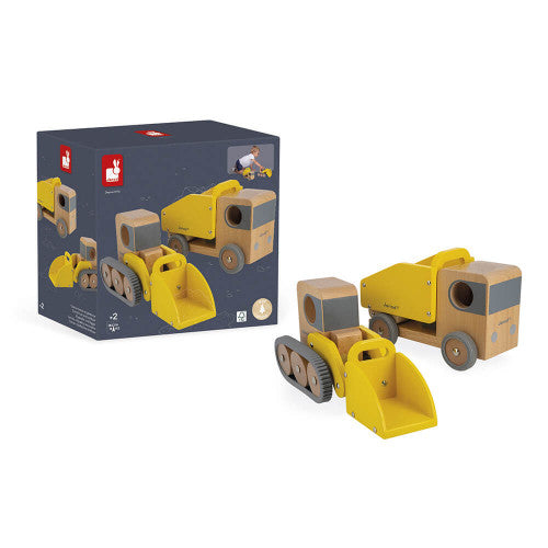 Bolid Dump Truck & Bulldozer