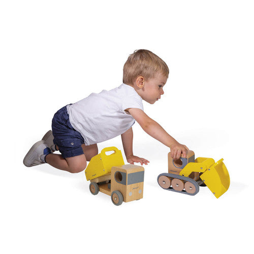 Bolid Dump Truck & Bulldozer