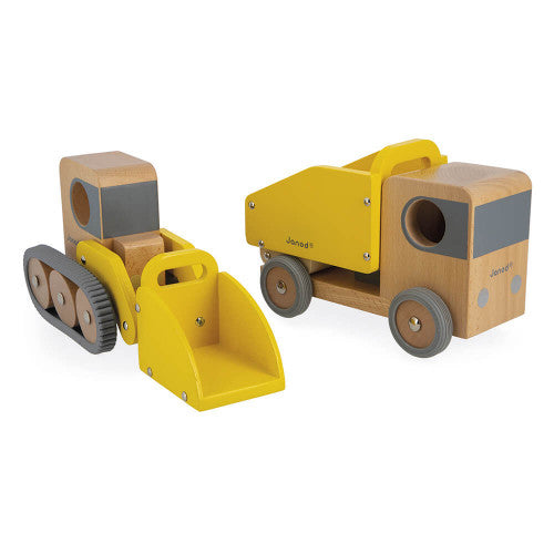 Bolid Dump Truck & Bulldozer