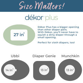 Dekor Plus Diaper Pail