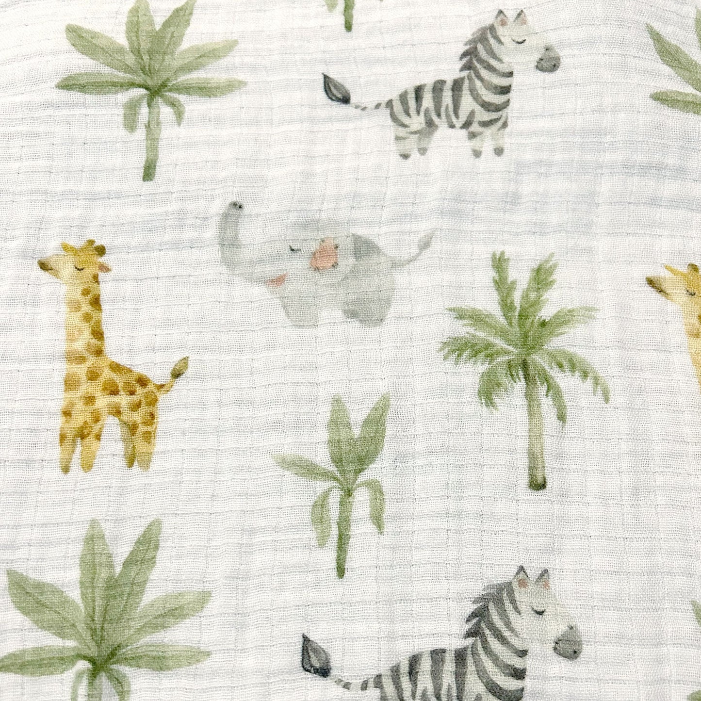 Simmons Reversible waffle muslin blanket