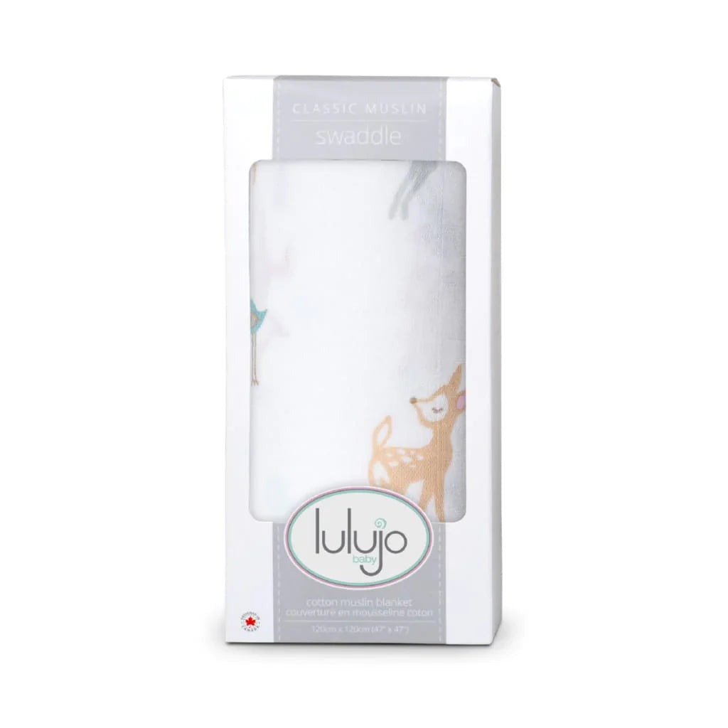 Lulujo Cotton Muslin Swaddle