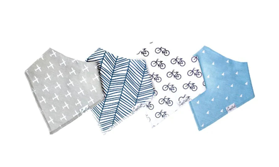 Bandana Bib 4 Pk