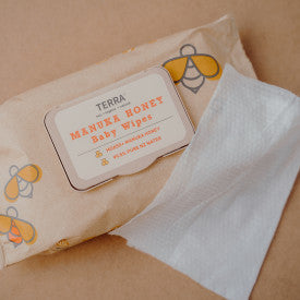 Terra Baby Wipes 70 Pk