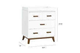 Scoot 3 Drawer Changer Dresser