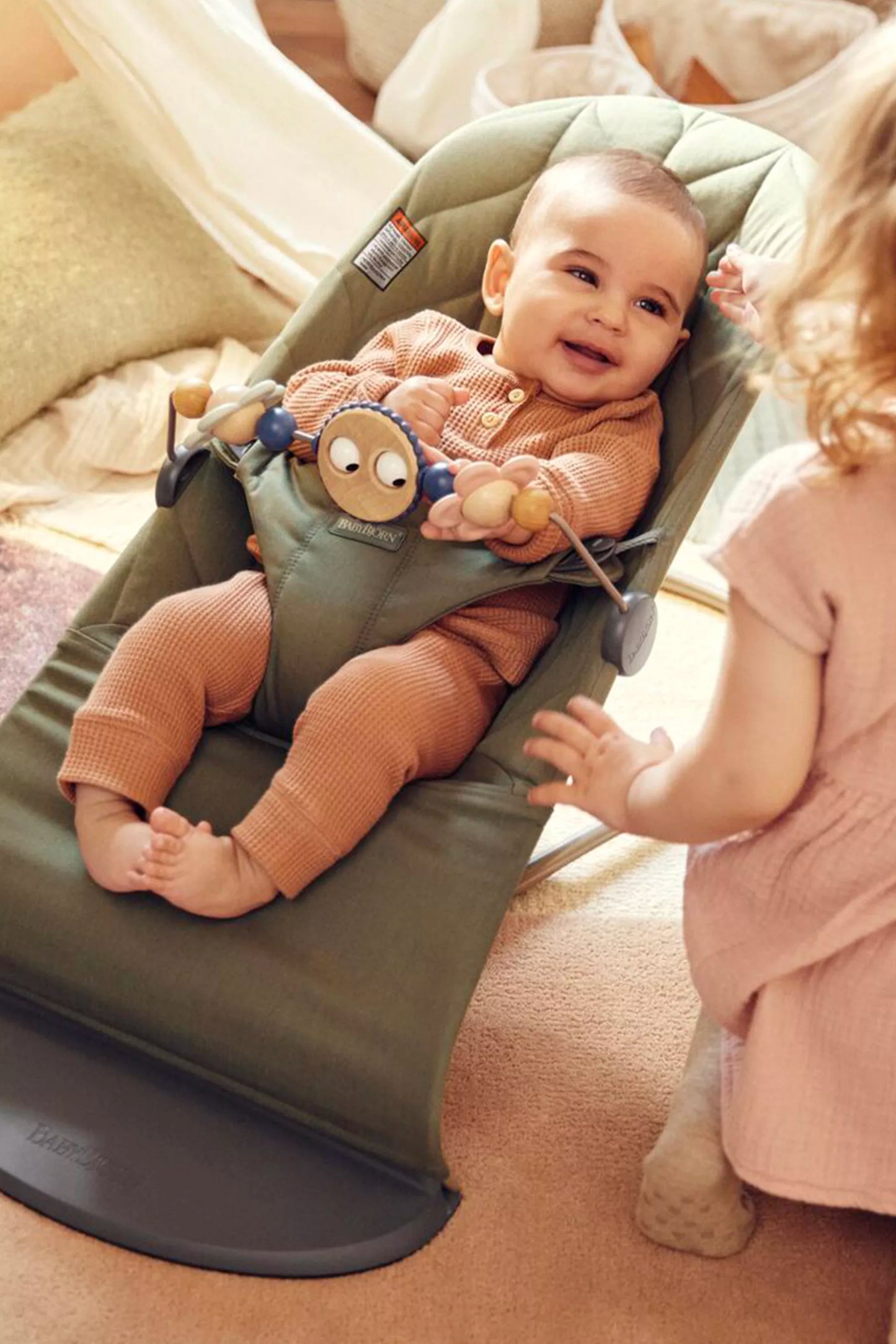 BabyBjorn Bouncer Bliss Cotton Petal Quilt