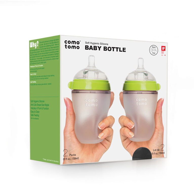 Comotomo-Baby Bottle 8 oz/250ml 2pk
