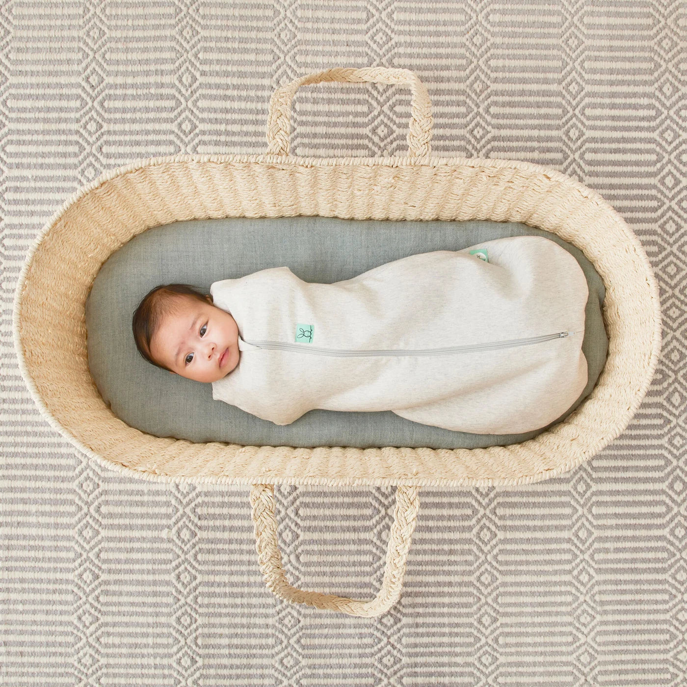 Cocoon Swaddle 0.2 tog Grey Marle