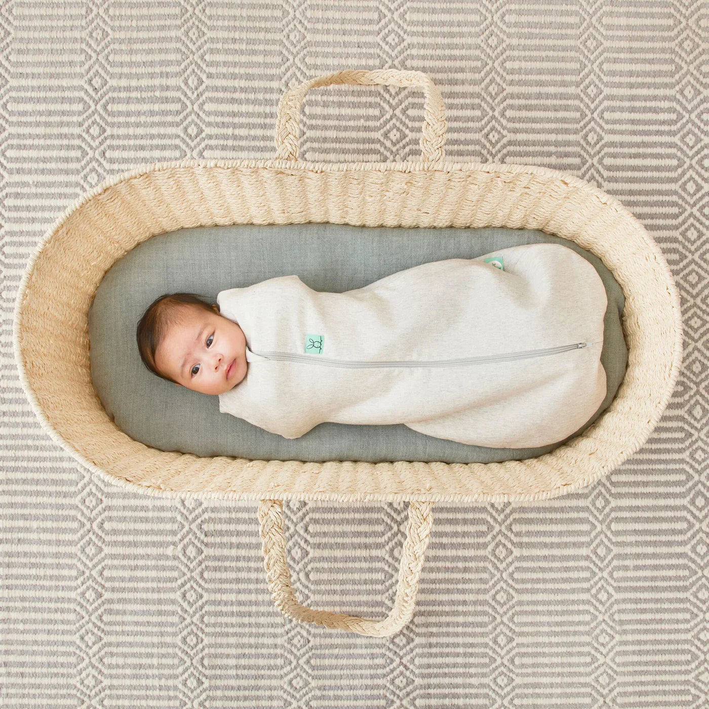 Cocoon Swaddle 0.2 tog Grey Marle