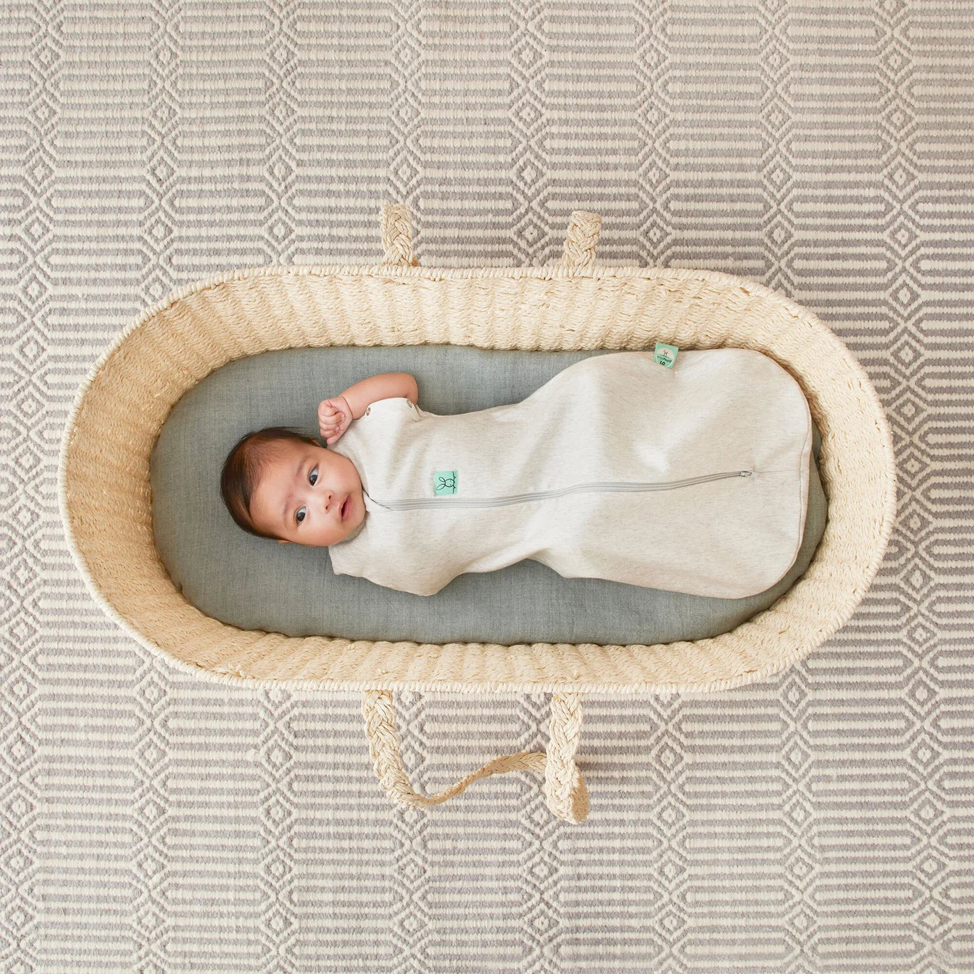 Cocoon Swaddle 0.2 tog Grey Marle