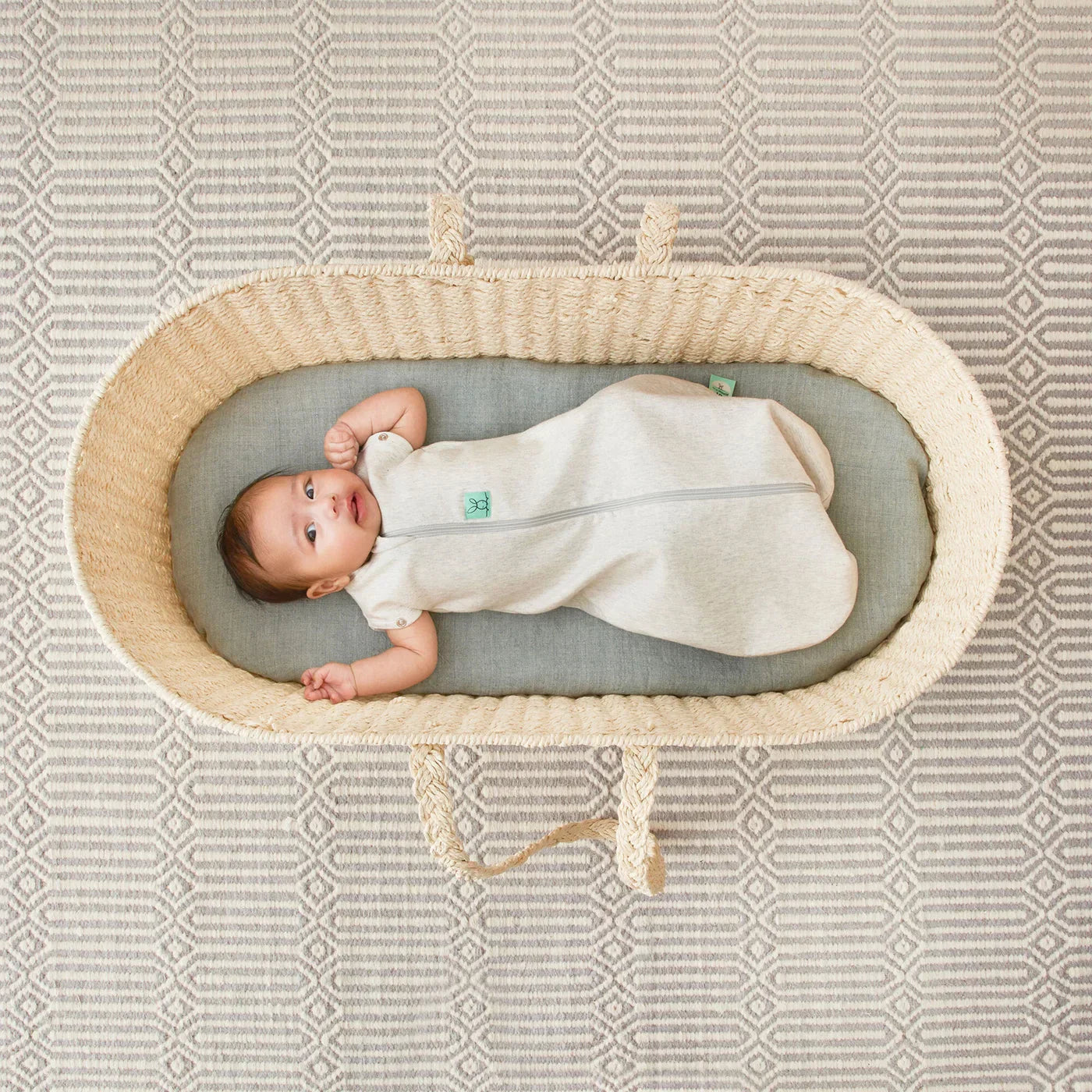 Cocoon Swaddle 0.2 tog Grey Marle