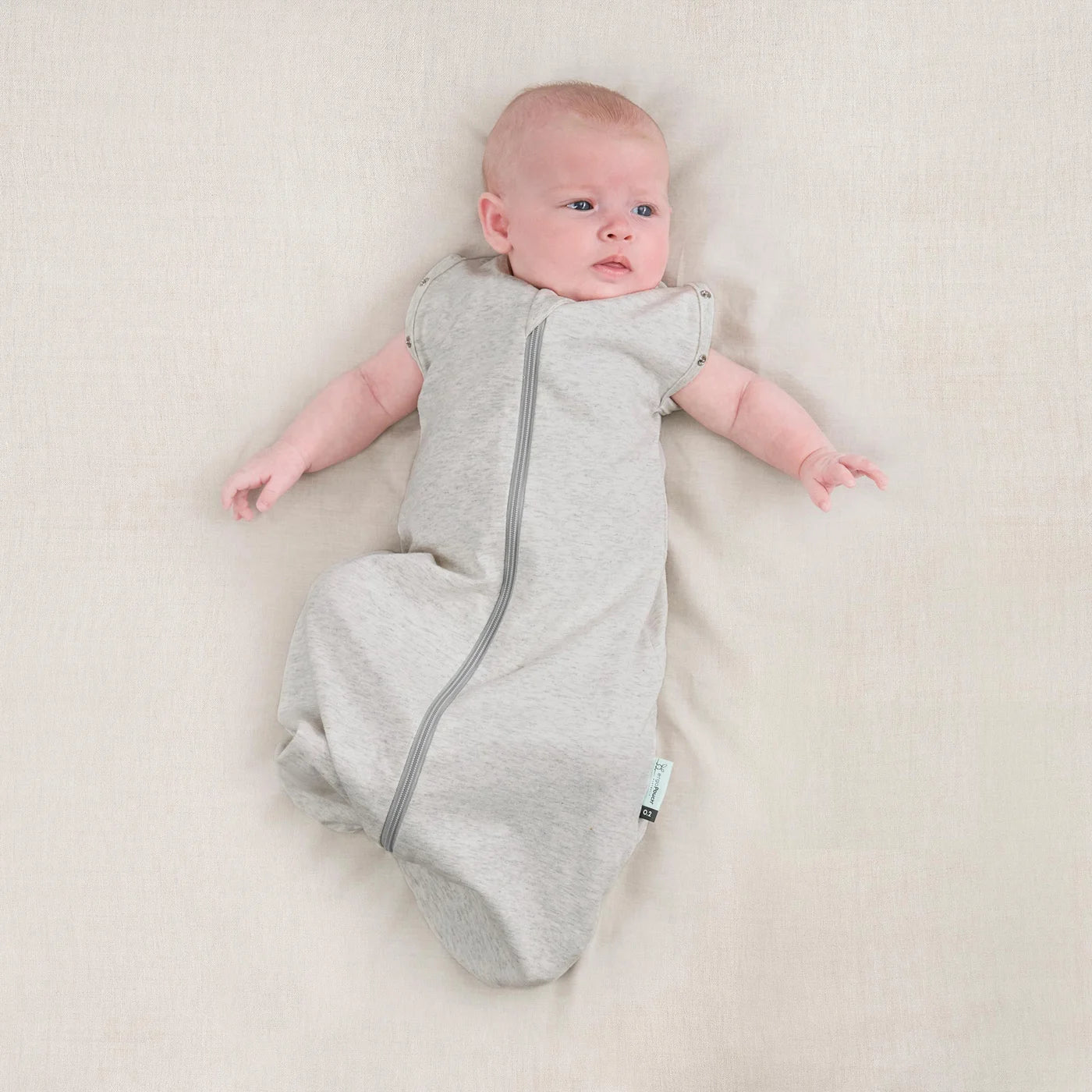Cocoon Swaddle 0.2 tog Grey Marle
