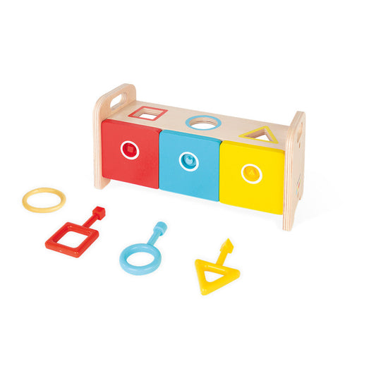 Shape Sorter Box With Keys
