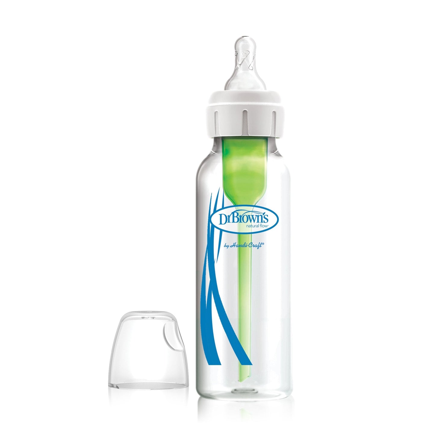 Natural Flow Options+ Anti-colic GLASS Bottle 8 oz/250 ml