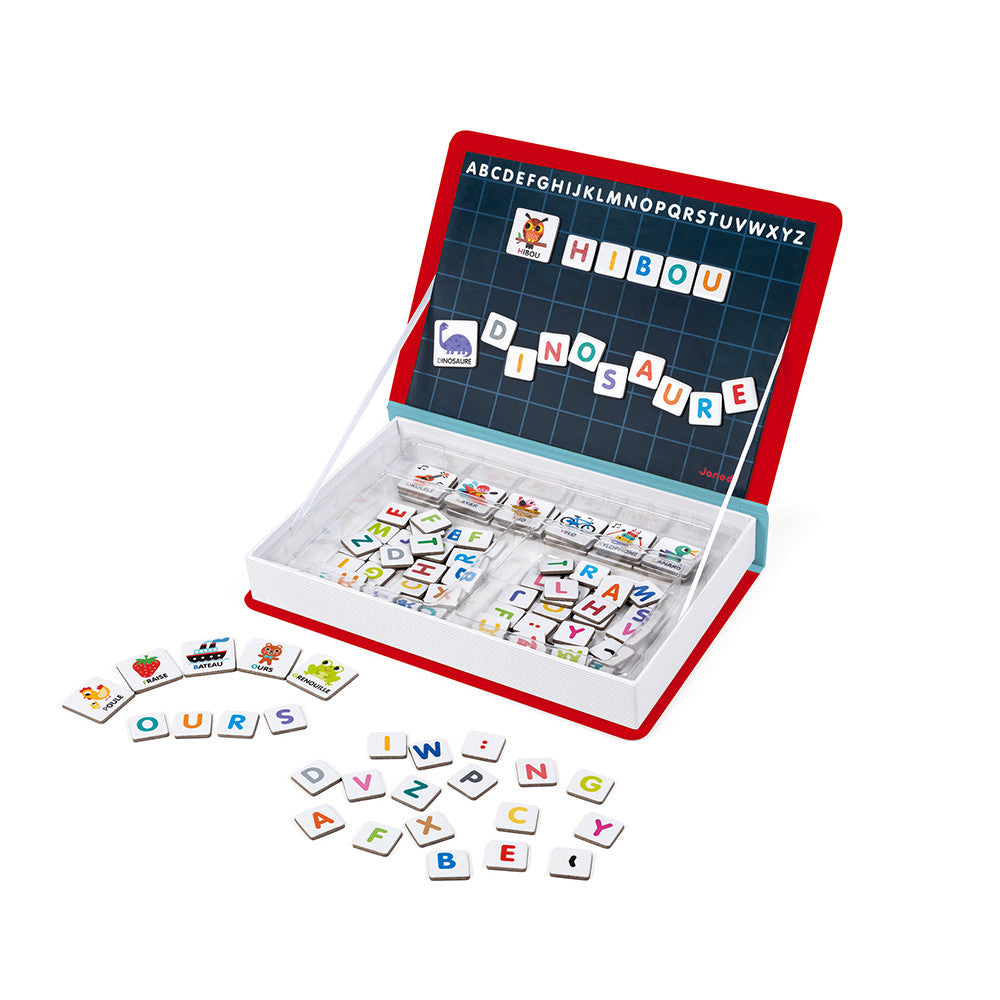 French Alphabet Magnet 'Book - In French Only