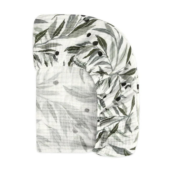 Mini Crib Sheet Organic Muslin Cotton