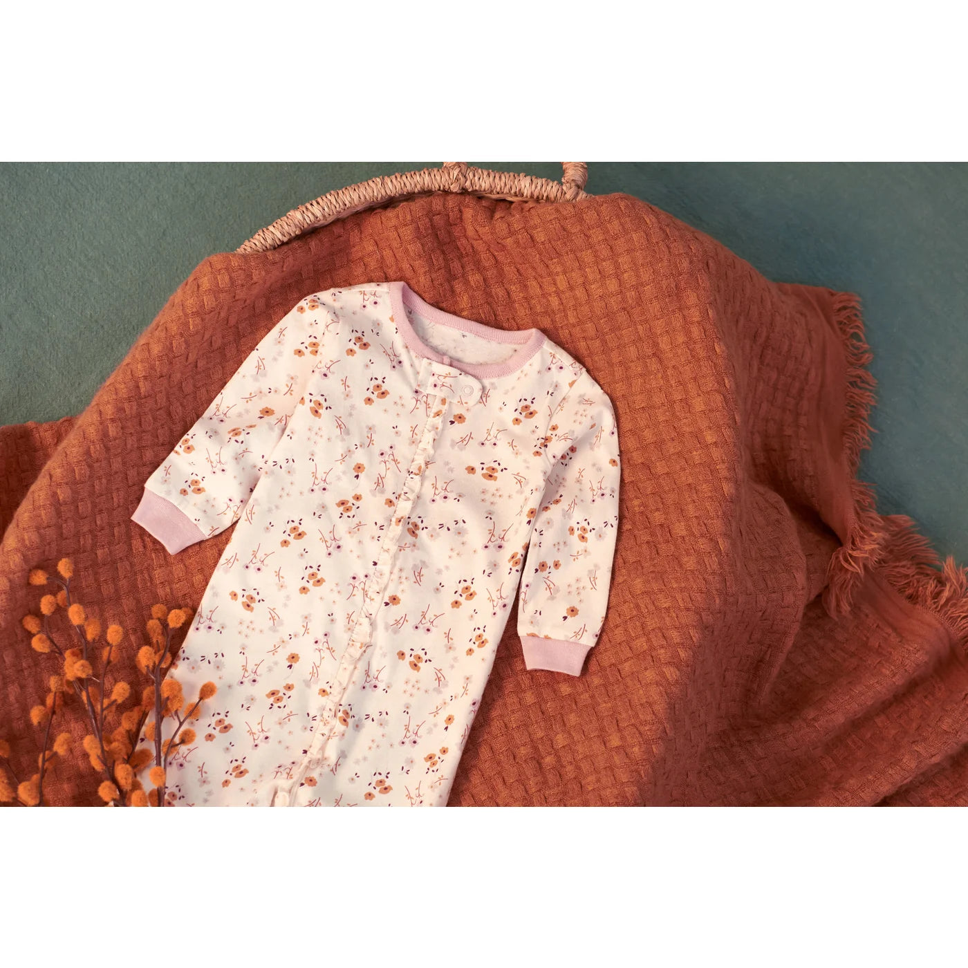 Purple Floral - Sleep N Play Set