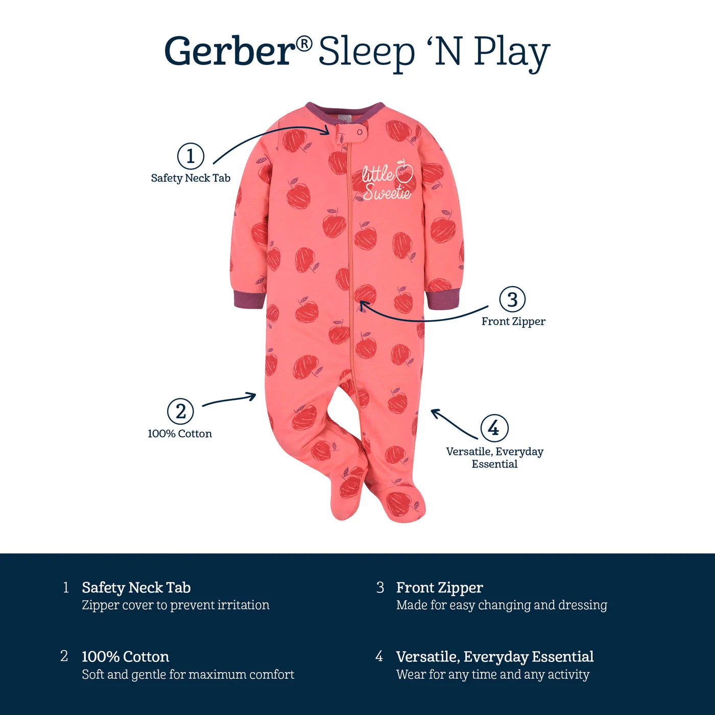 Apples Sleep N Play Set