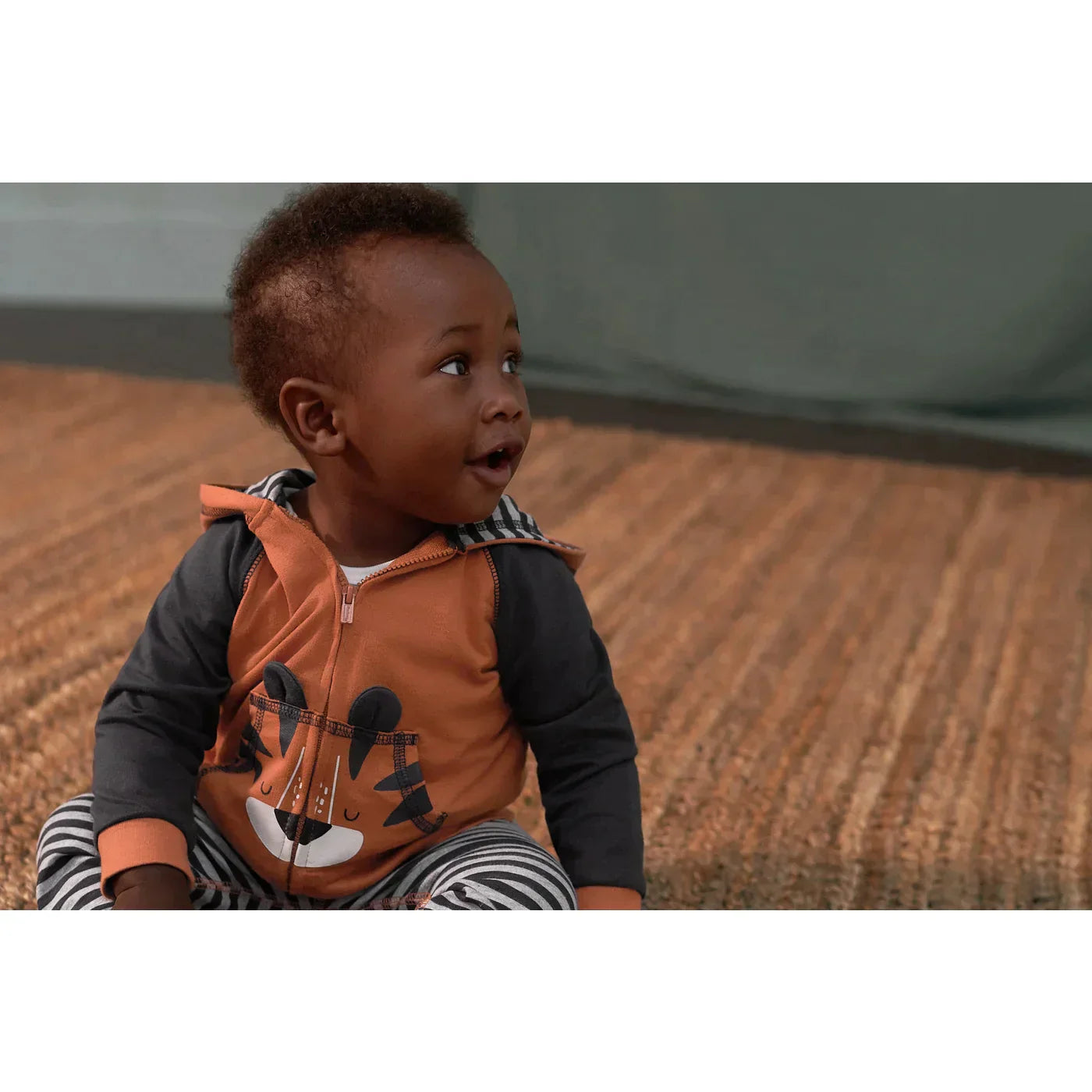 Tiger Hoodie & Joggers 2 Pc Set