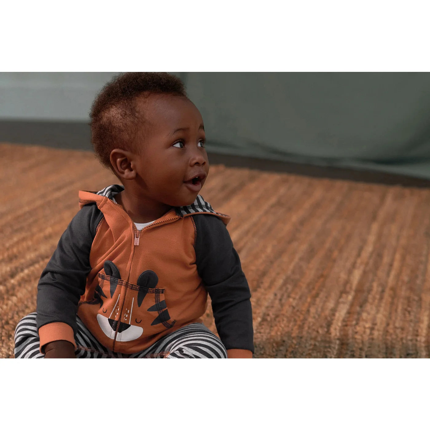 Tiger Hoodie & Joggers 2 Pc Set