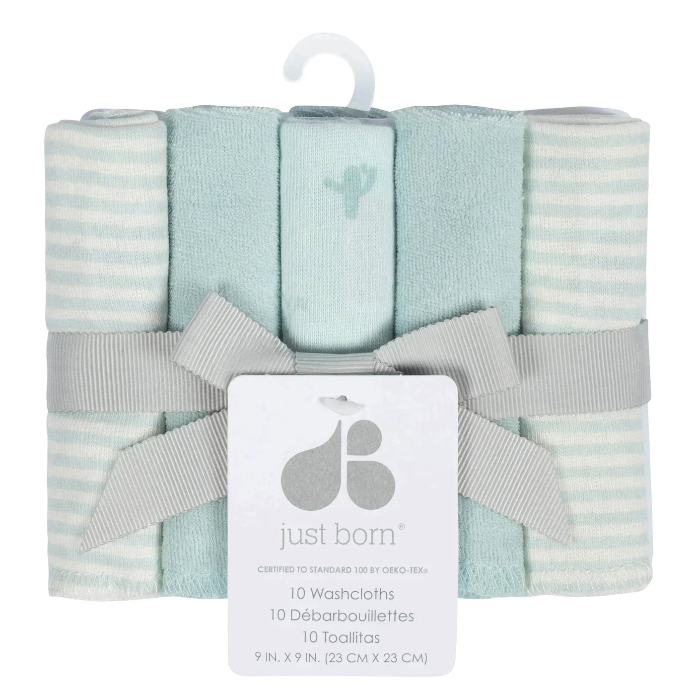 Just Born 10-Pack Washcloths