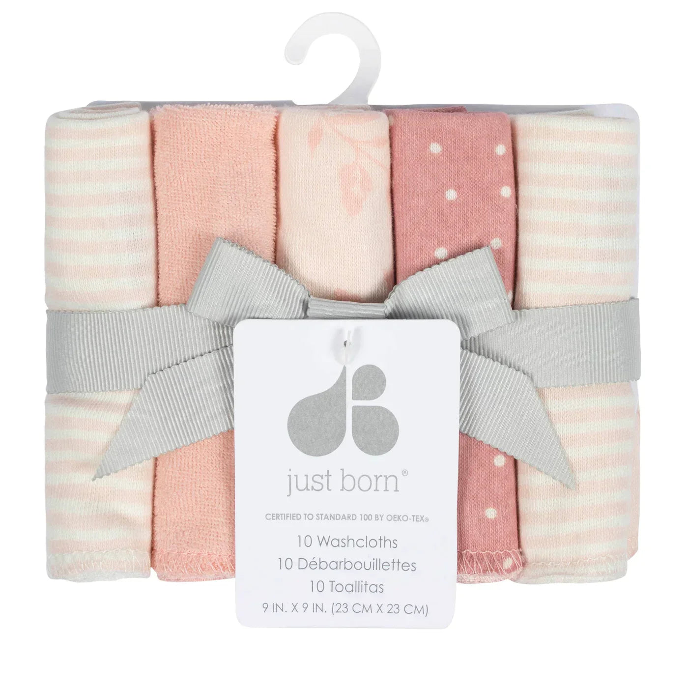 Just Born 10-Pack Washcloths