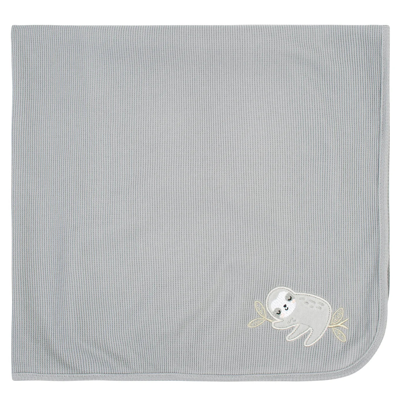 Just Born 2-Pack Baby Neutral Sloth Thermal Blankets