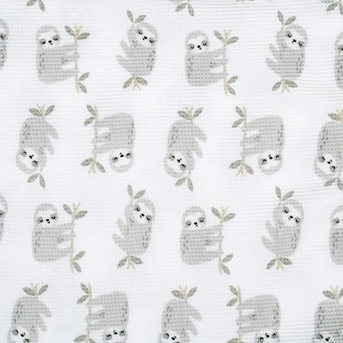 Just Born 2-Pack Baby Neutral Sloth Thermal Blankets