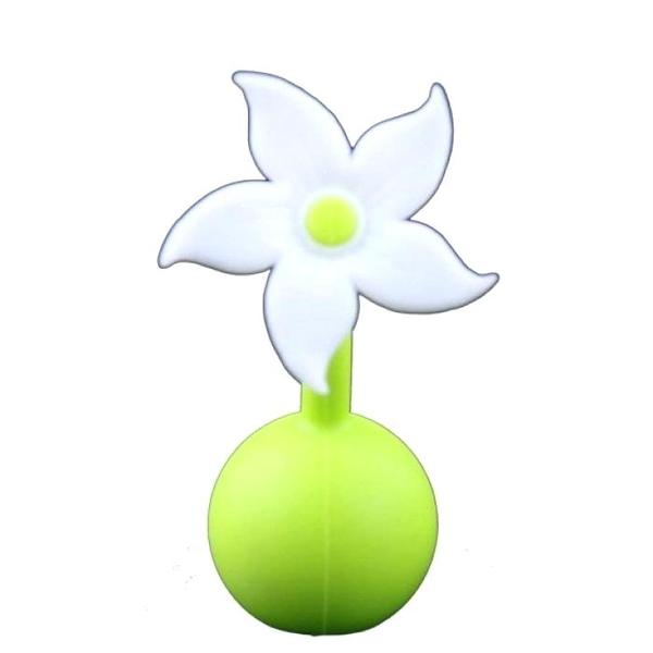 haakaa White Breast Pump Flower Stopper