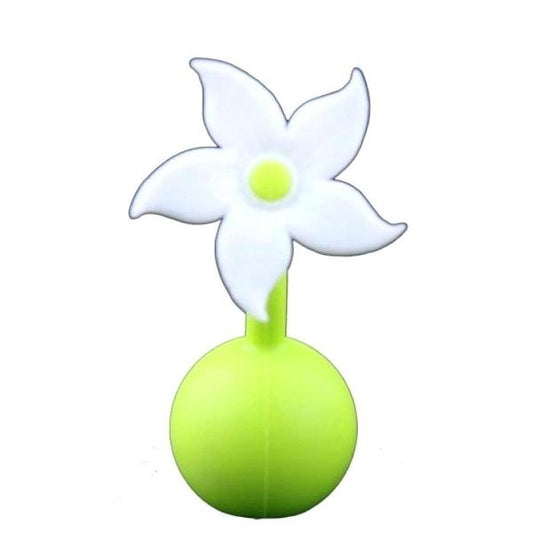 haakaa White Breast Pump Flower Stopper