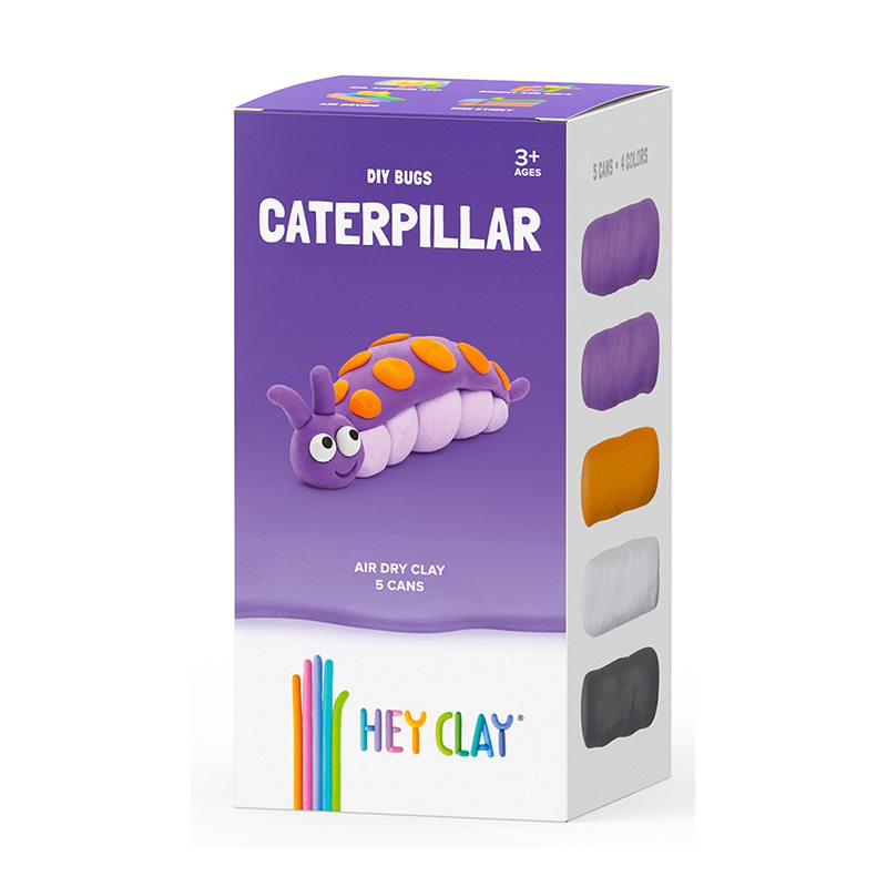 Caterpillar clay kit