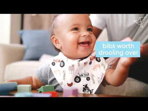 Bandana Bib 4 Pk