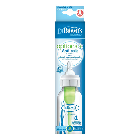 Natural Flow Options+ Anti-Colic Bottle 8oz/250 ml
