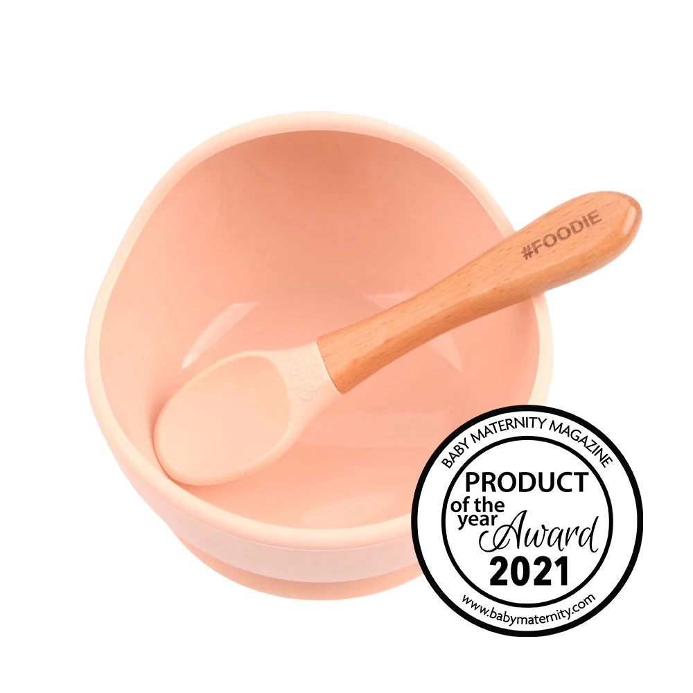 Glitter & Spice Silicone Suction Bowl + Spoon