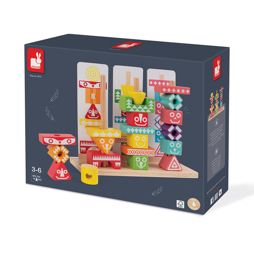 Iwood Edutotem Stackable Pieces