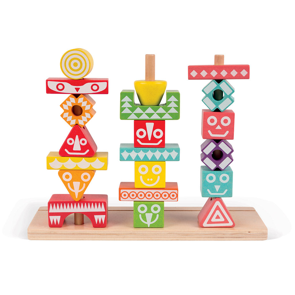 Iwood Edutotem Stackable Pieces