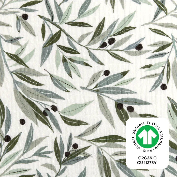 Mini Crib Sheet Organic Muslin Cotton