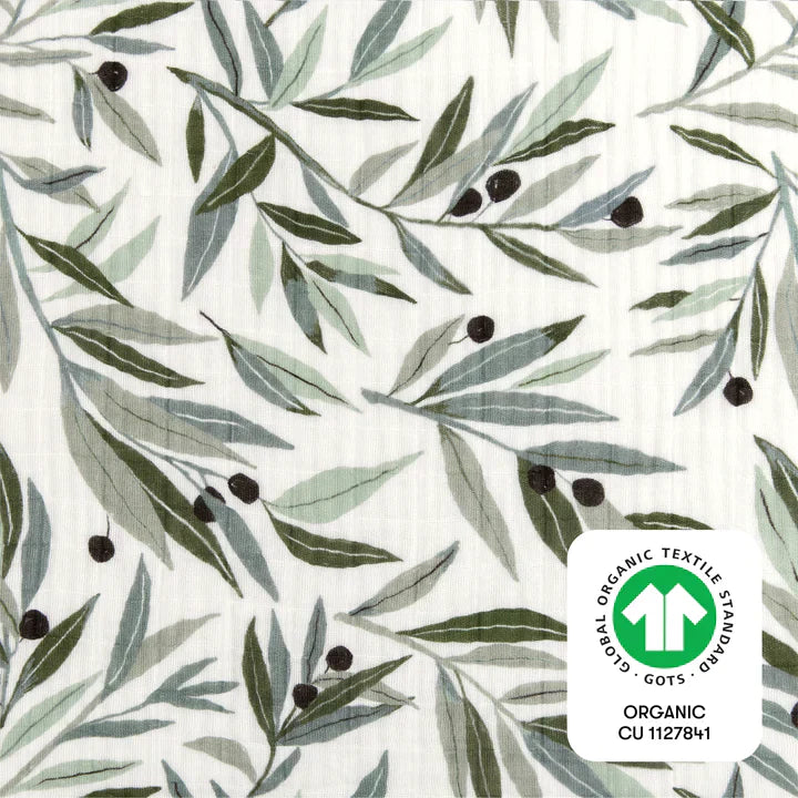 Crib Sheet Organic Muslin Cotton