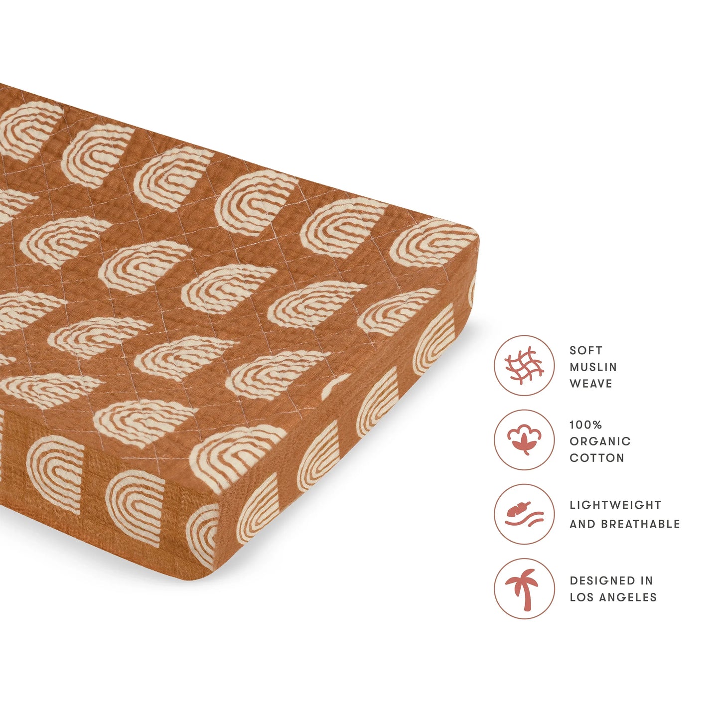 Quilted Changing Pad Cover