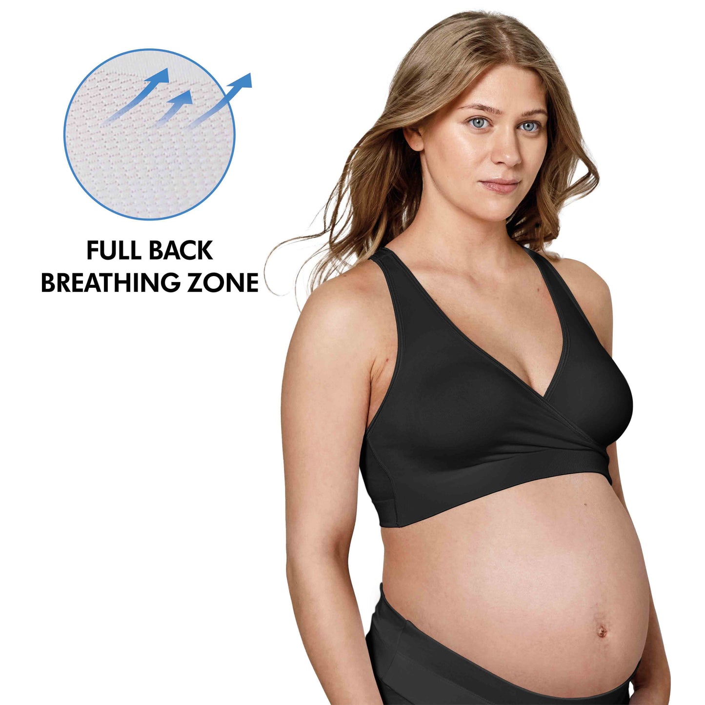 Keep Cool Sleep Breathable Maternity & Nursing Bra Chai