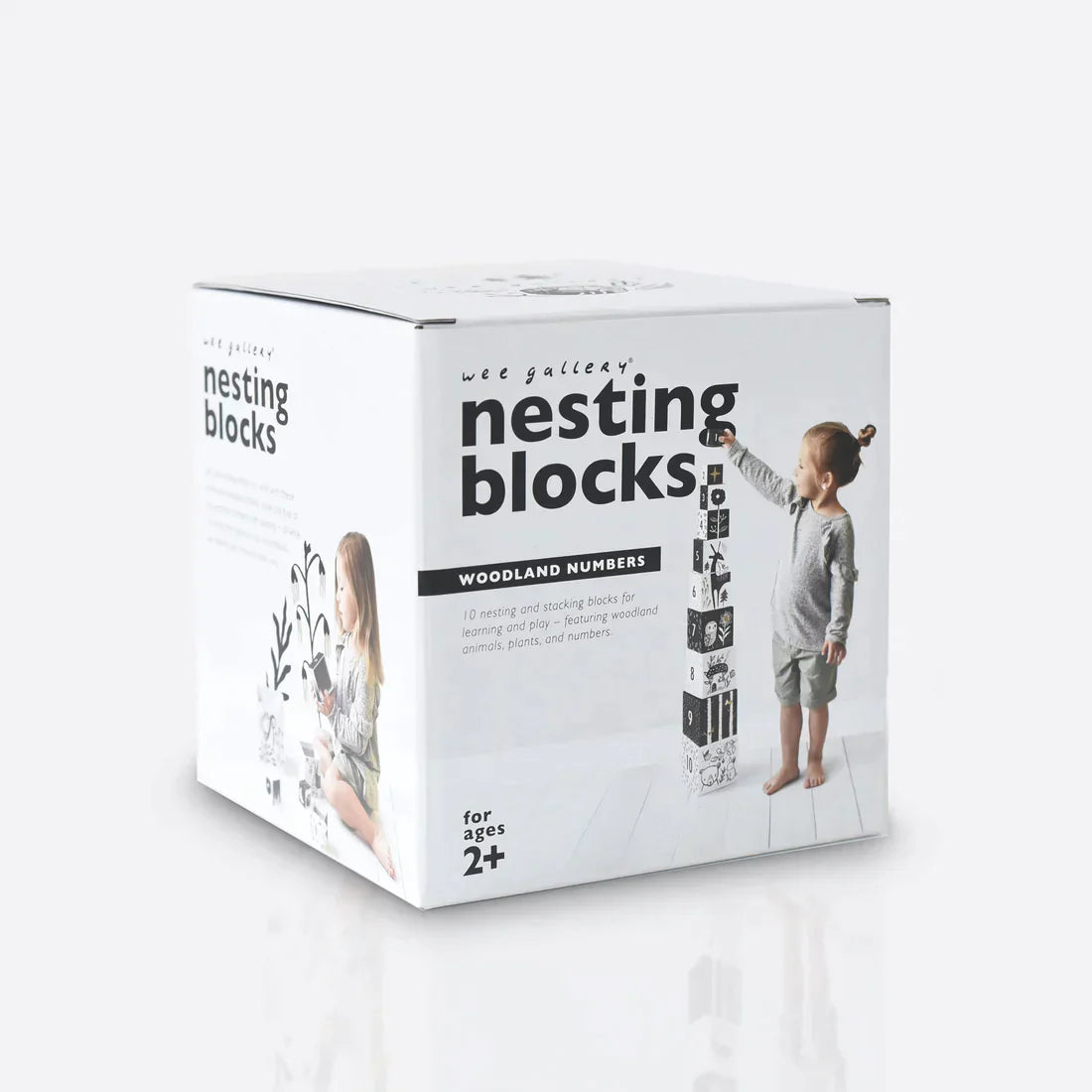 Nesting Blocks Woodland Numbers