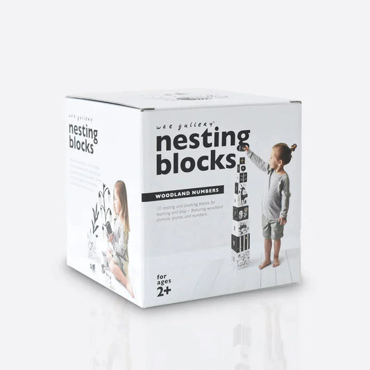 Nesting Blocks Woodland Numbers