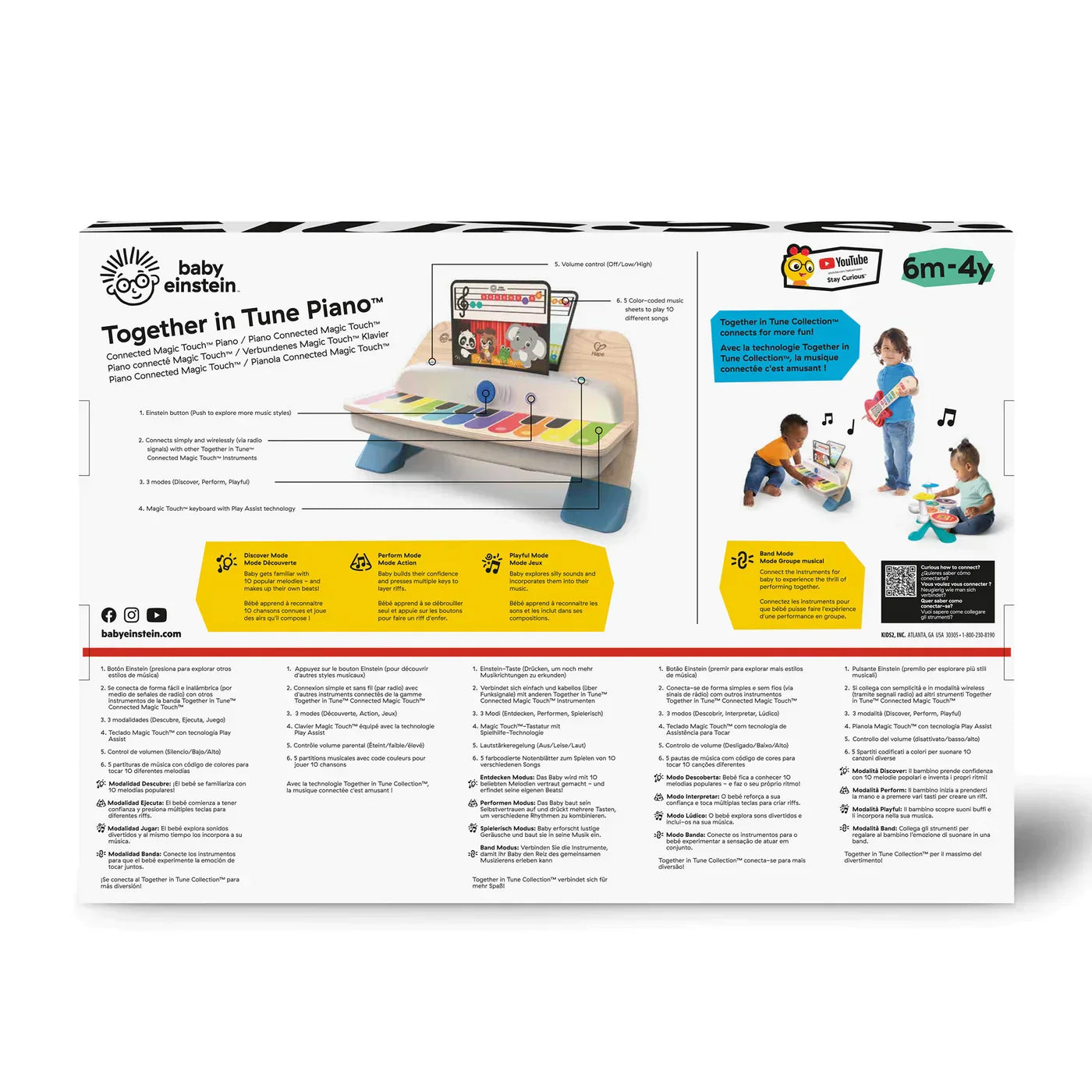 HAPE Together in Tune Piano Connected Magic Touch Piano